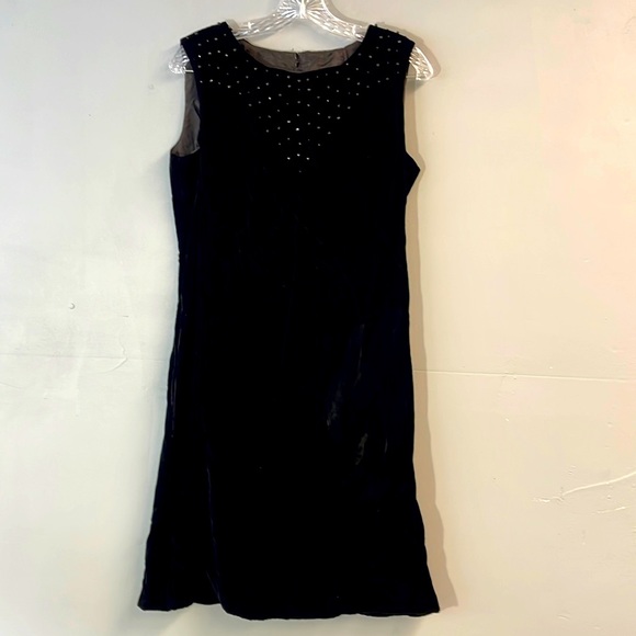 Stunning Vintage black velvet Rosecrest dress - Picture 1 of 7